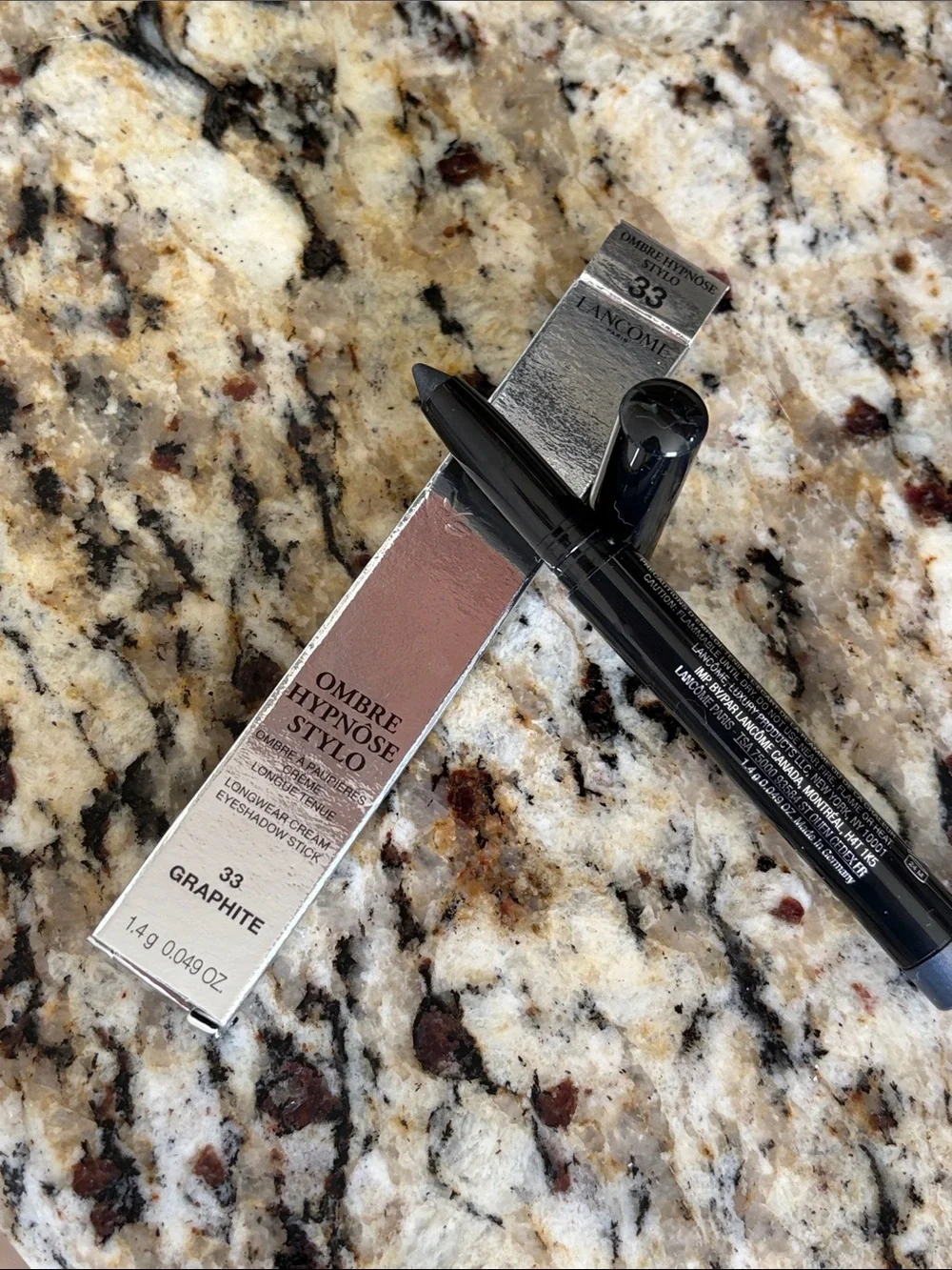 ⚡️🖤Lancôme Ombre Hypnôse Stylo Cream Eyeshadow Stick Graphite